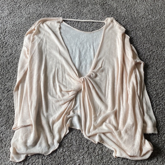 We The Free Twisted Back Hacci Top - Picture 2 of 7